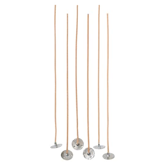 12 Packs: 6 ct. (72 total) Medium Wicks with Clips by Make Market®